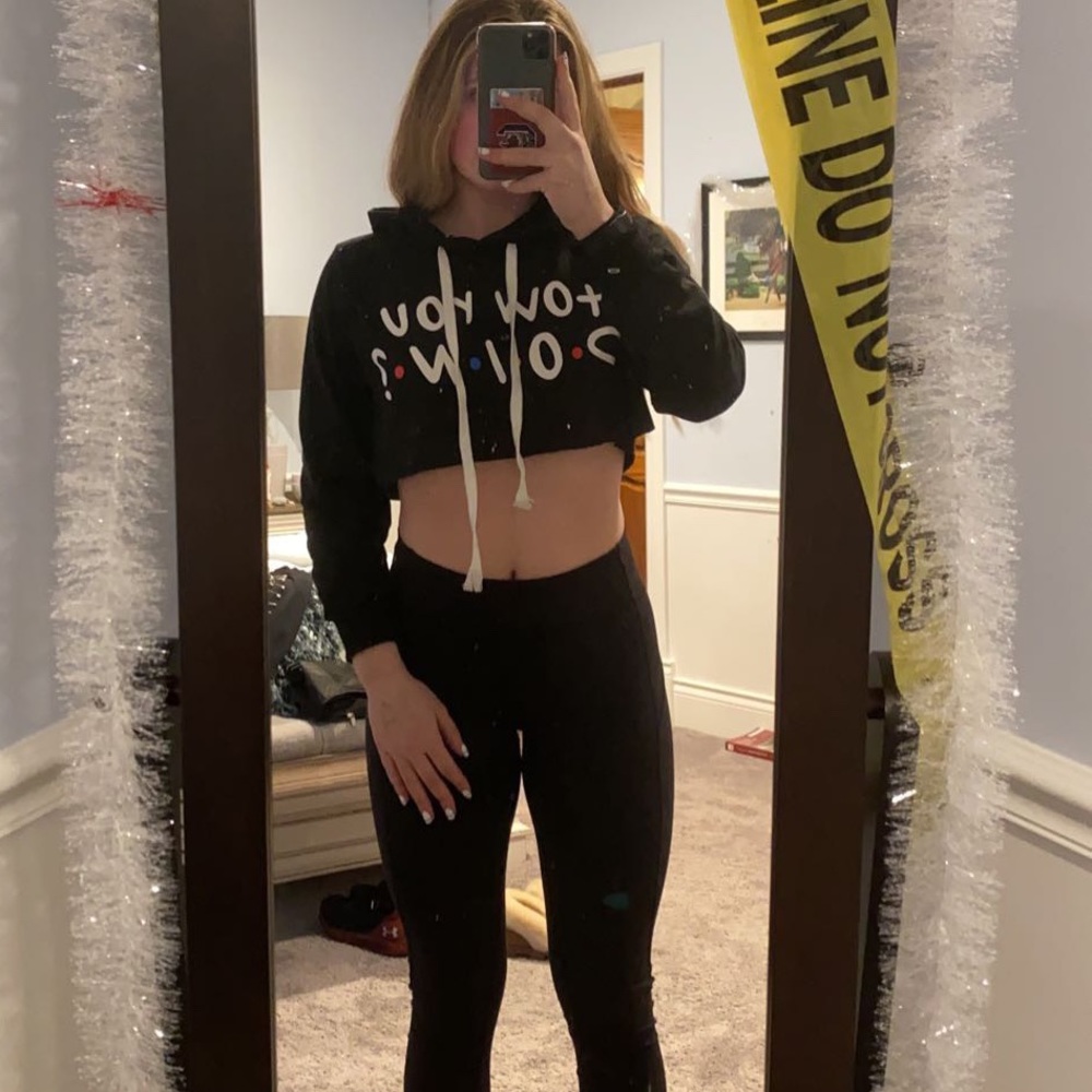 FRIENDS crop top sweatshirt